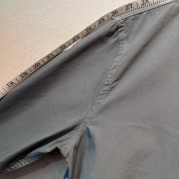 Save Khaki United SKU Button Up Shirt Men Small  Poplin Cotton Long Sleeve $160 - Picture 8 of 8